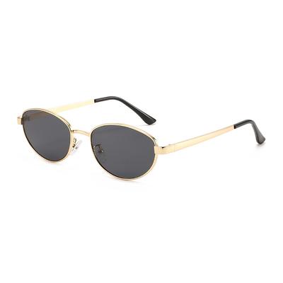 2026 Fashion Small Oval Sunglasses Women Brand Simplify Designer UV400 Suitable Decoration Vacation Sun Shades