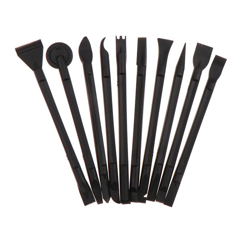 10Pcs/Set Newest 10 In 1 Plastic Crowbar Disassembly Spudger Opening Tools Kit For Mobile Phone Computer Repairing Opening Tools