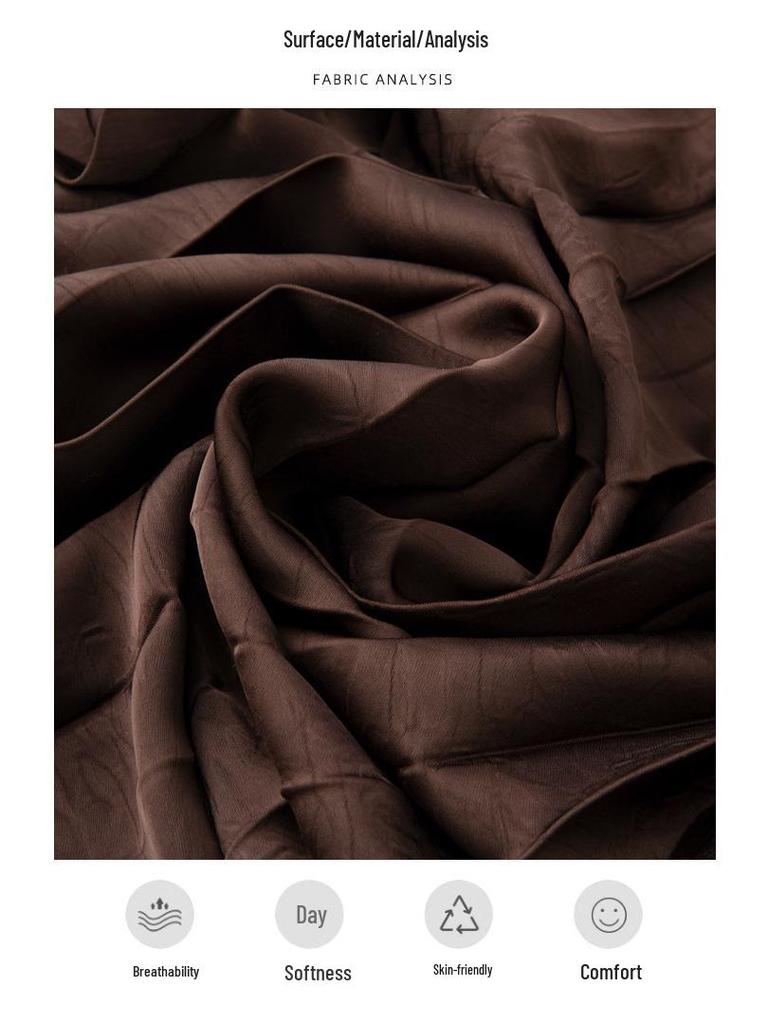 Miyake High Waist Double Pleated Midi Skirt - Spring/Autumn Slimming A-Line