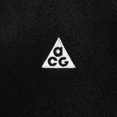 Nike ACG Wolf Tree Sweatshirts Women's Black Stand Collar Moderate Oth