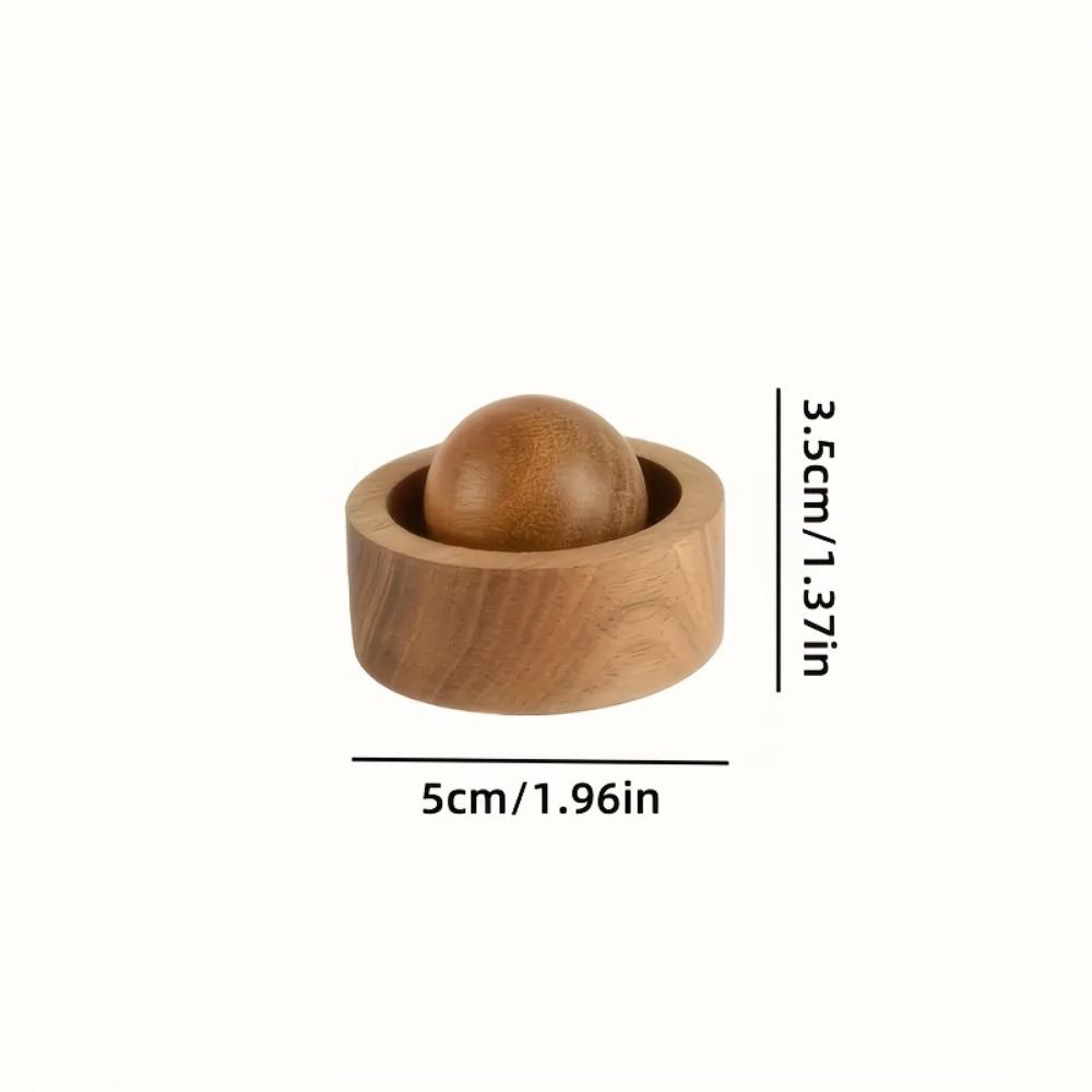 1PC Elegant Wood Aromatherapy Machine, Rotating Design Suitable for Car and Bedroom, Perfect Gift Choice - Improve Air Quality, Home Fragrance