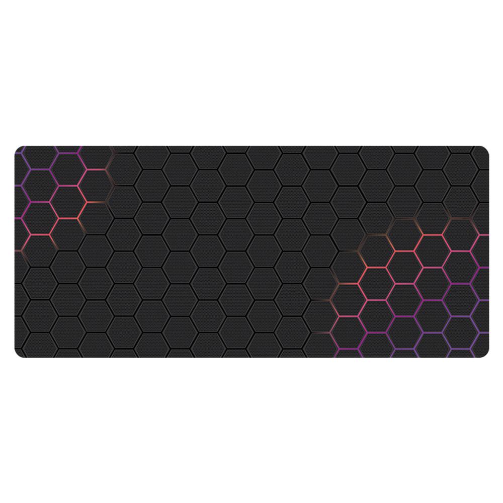 300x600x2mm Honeycomb Pattern Rubber Mouse Pad Anti-skid Computer Desktop Mat