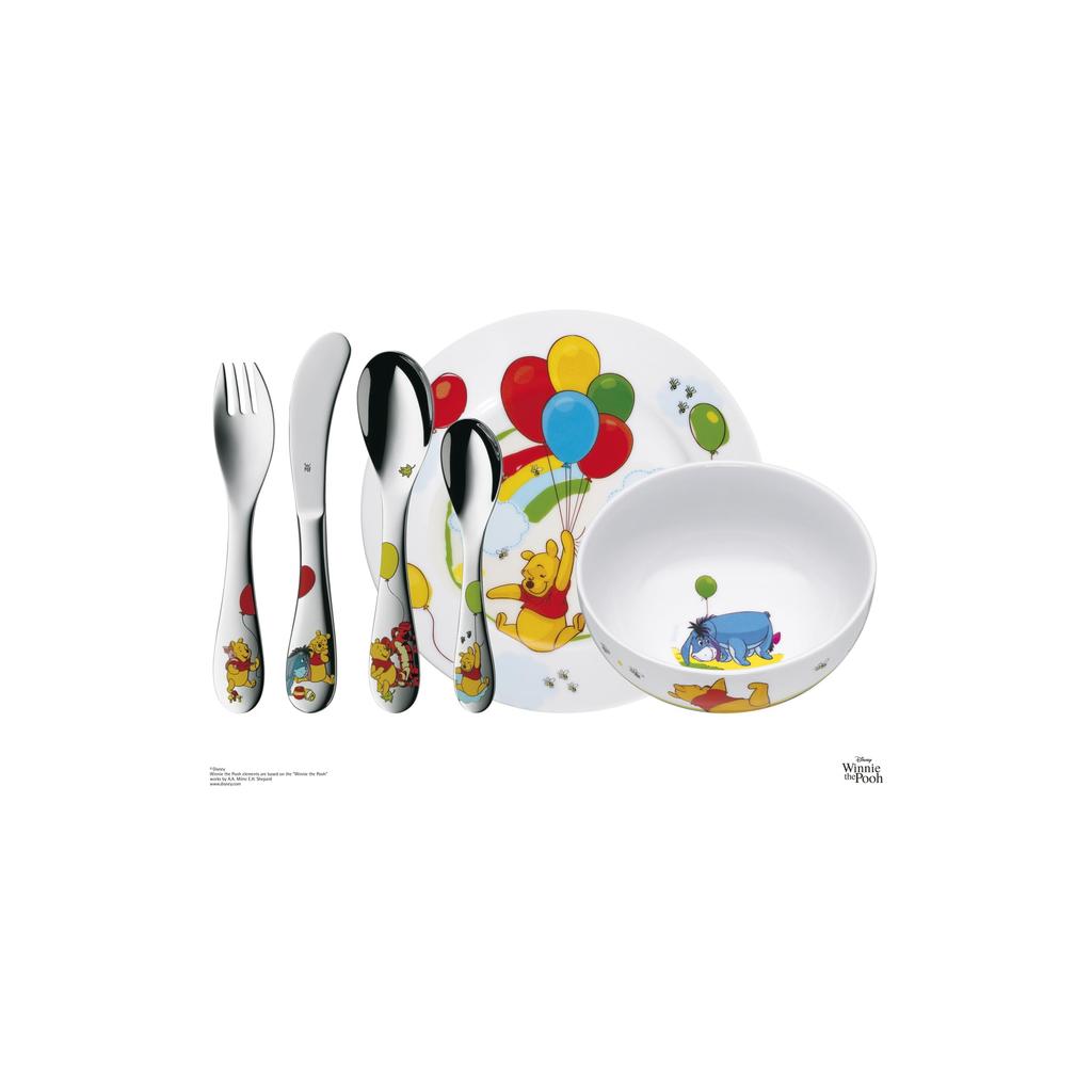 WMF Disney Winnie the Pooh Cutlery 6 W1283509964 Set, Pieces,