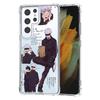 Transparent Phone Case For Samsung S10 S20 Fe S21 S22 S8 S9 Plus S21ultra Shockproof Cover Japan Anime Jujutsu Kaisen Shell Capa