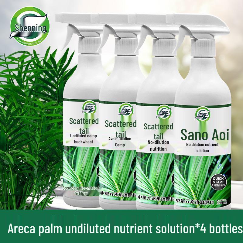 Dattelpalme & Fuchsschwanzbambus Dünger: Hydroponische Nährlösung für den Innenbereich für Zimmerpflanzen im Topf