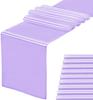 2-10PCS Satin Table Runner 30x275cm For Wedding Party Events Decoration Birthday Parties Banquets Decor Graduations Engagements