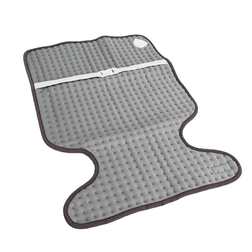 Tapis Chauffant Électrique pour le Dos 6 Niveaux de Chaleur 4 Minuteries Protection d'Arrêt Automatique Tapis Chauffant Lavable