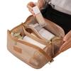 Luxurious Cross-Border Mesh Cosmetic Bag: Spacious, Portable, Compartmentalized Toiletry Organizer