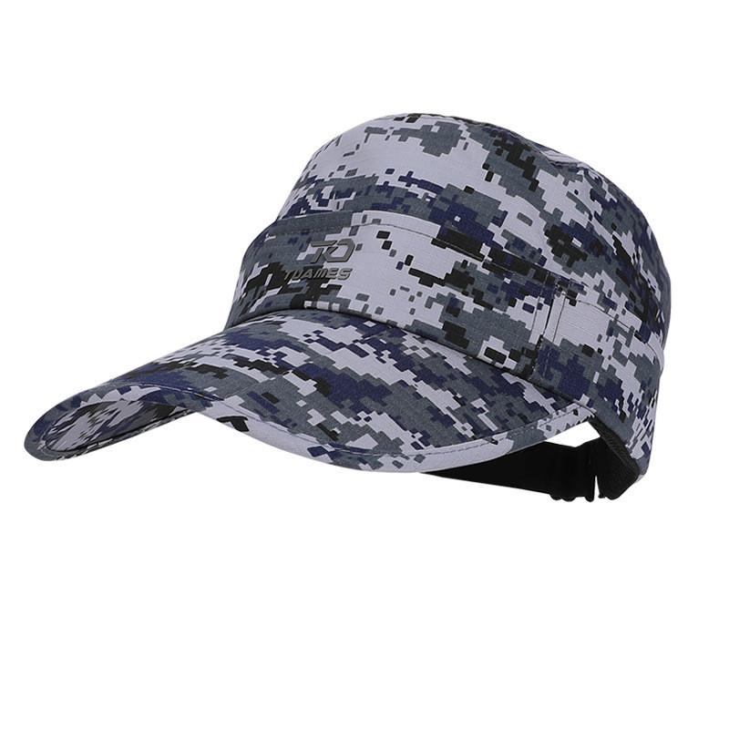 Outdoor Camouflage Baseball Cap With Large Brim Sun Protection For Fishing Hiking