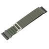 Stretch Woven Nylon Watch Band Replacement G Hook Loop Smartwatch Strap Fit for Fitbit Versa 4 3 Sense 2 OD Green