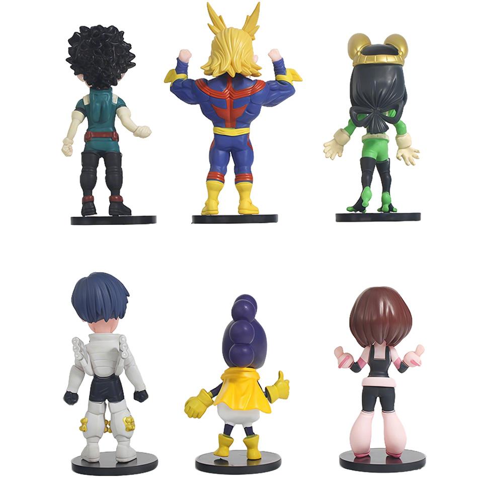 New Anime My Hero Academia Action Figures Midoriya Izuku Bakugou Katsuki Todoroki Shouto Ochaco Uraraka Kirishima Model Toy