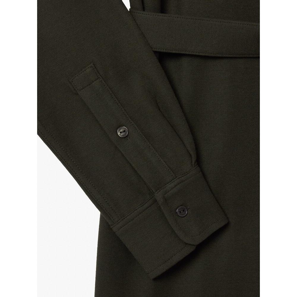 Lacoste Womens Belted Pique Shirt Dress Ef3263 54n L7a q2nEf3263 54nL7a