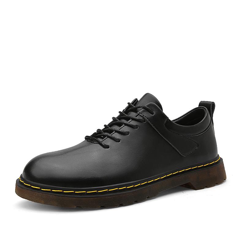 Högkvalitativa Herr Casual Skor Mode Herr Ballerinaskor Business Herr Oxford Skor Märke Man Mjuka Bekväma Snörskor Utomhus Skor