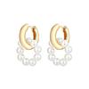 Sophisticated Pearl Earrings Alloy Material For Women Ideal Gifting For