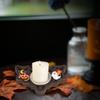 Halloween Wooden Candle Holders, Decorative Ornaments Candle Holders, Holiday Table Decorations