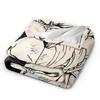 Two Rivals Goku and Vegeta DBZ Knitted Blankets Flannel Ultra-Soft Throw Blanket for Bedroom Sofa Bedspread