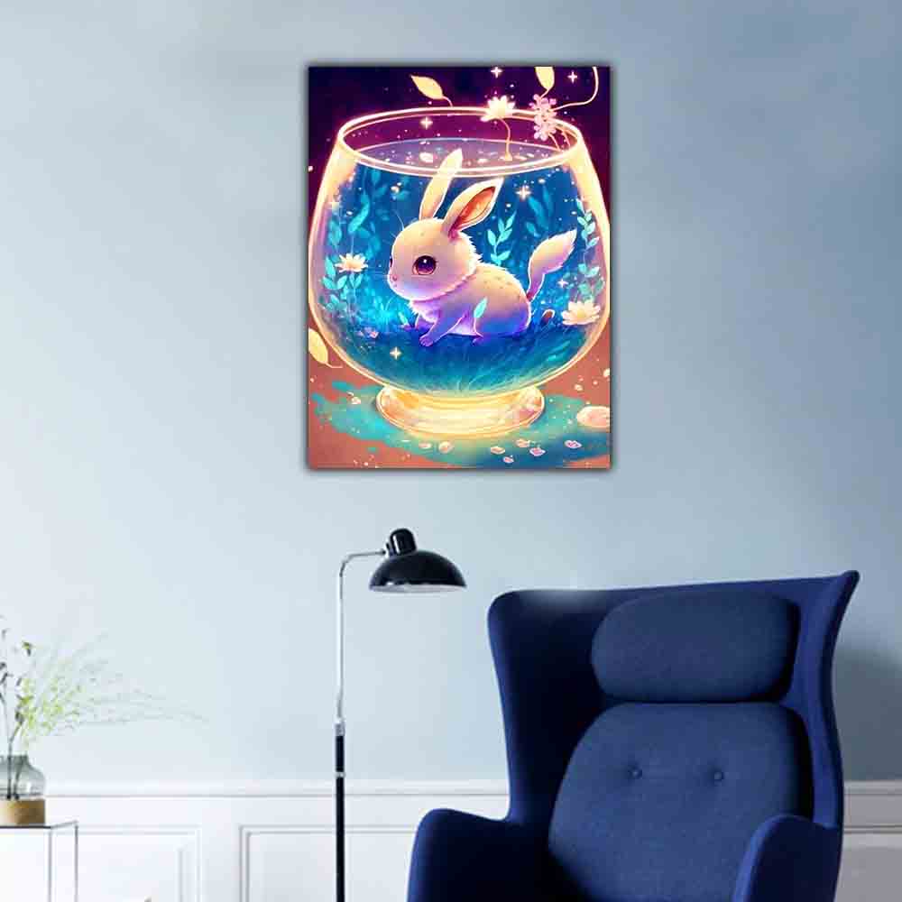 DIY Full Round Diamond Painting Cross Stitch 3D Art Style Home Scene Animal Decorative Diamond Painting 5d Diamond Art Painting