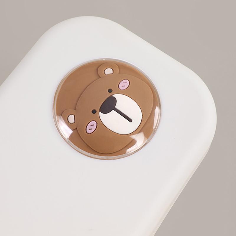 Kawaii Morandi Simple Pencil Case Student Large Capacity Double-Layer Pencil Case Cartoon Stationery Organizer School Supplies