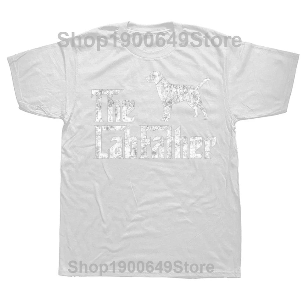 

Funny The Lab Father Labrador Retriever Dog Dad T Shirts Summer Graphic Streetwear Short Sleeve Birthday Gifts Tshirt Men S