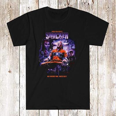 Shocker Horror Thriller Movie Men's Black Size S-5XL