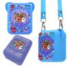3D Animal Print Silicone Protective Cover With Lanyard for Bitzee Digital Pet Interactive Virtual Toy Portable Carrying Case Bag