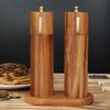 Sandalwood Pepper Grinder with Ceramic Core for Sea Salt and BBQ Seasonings