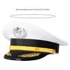 Roleplay  Uniform Hat Unisex Adult Security Guard Hat Party Gathering Hat Wide Brimmed Hat
