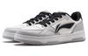 Li Ning Tianji 2.0 Soft Cushioning Low Top Skateboard Shoes Men's White Gray Black AGCT345-1