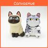 Action Figure Cat Cartoon Model Toy Decoration Kid Ornament Ornament Tabletop