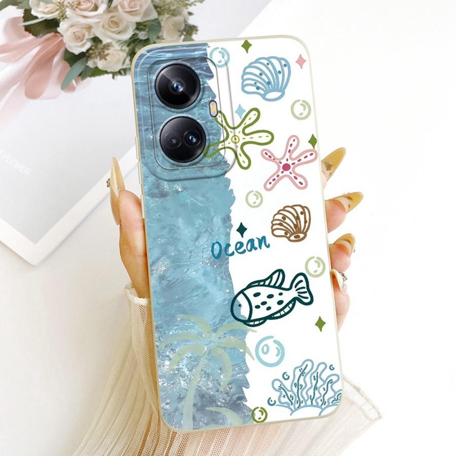 For Realme 10 Pro Case 10Pro+ Cover Rabbit Cartoons Silicone Soft Back Case For Realme10 Pro Plus Phone Case Protective Shell