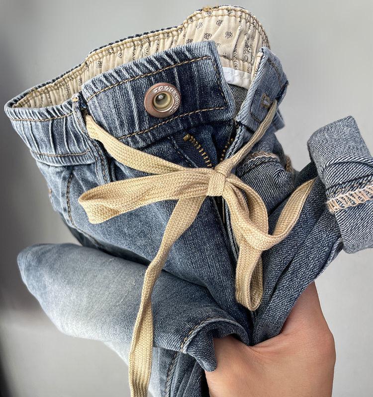 Men's Trendy Elastic-Waist Nine-Point Slim Fit Stretch Harem Jeans for Spring & Summer