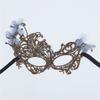 Rhinestones Masquerade Mask Venetians Party Mask Half Face Lace Mask Eye Mask Mardi Gras Mask for Halloween Costume Party