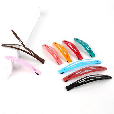 10Pcs Korean Black Color BB Clip Bangs Fixed Hairpin Hair Claw For Women Ladies Girls Makeup Hair Barrettes Hair Accessories Headwear