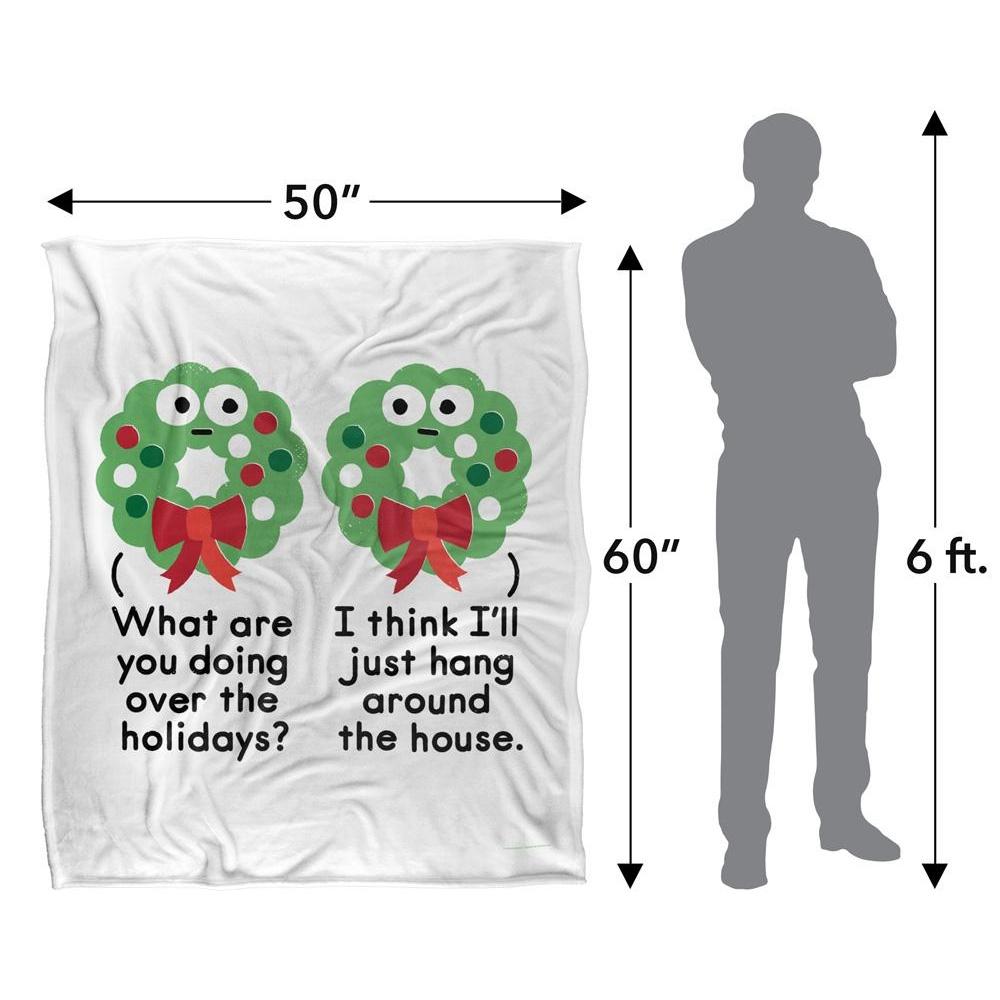 David Olenick Merry Christmas To Wall Silky Supersoft Blanket