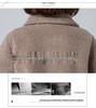 2023 Shearling Coat Women's Mid-Length Thickened Lambswool Fleece