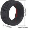 1:10 On-road Car Tires 63-68mm High Grip Rubber Tyre Hot Melt Tire Hsp 94123 Hpi Himoto Fw06 Tt01 Abrasion Resistant Racing Car