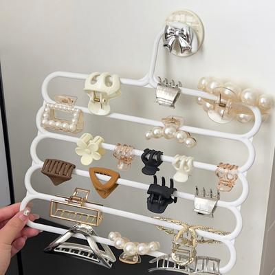 Supporto per forcine per capelli, organizer, grande capacità, porta fascia per capelli, da appendere alla parete, spazio per riporre le forcine, multifunzionale