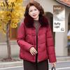 AIXUANMI Mid-Aged Women's Padded Winter Coat