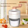 Răzătoare de gheață portabilă cu manivelă: Mini Blender Smoothie și Zdrobitor de Gheață Manual pentru Bucătării de Acasă