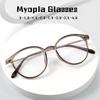 Luksusdesign Nærsynthetsbriller Anti-blått lys Databriller Kvinner Mote resept nærsynsbriller Dioptri 0 Til -4.0