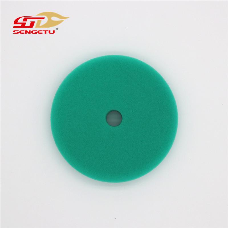 5-Inch Beveled Sponge Polishing Pad - Self-Adhesive Scratch Repair Tool