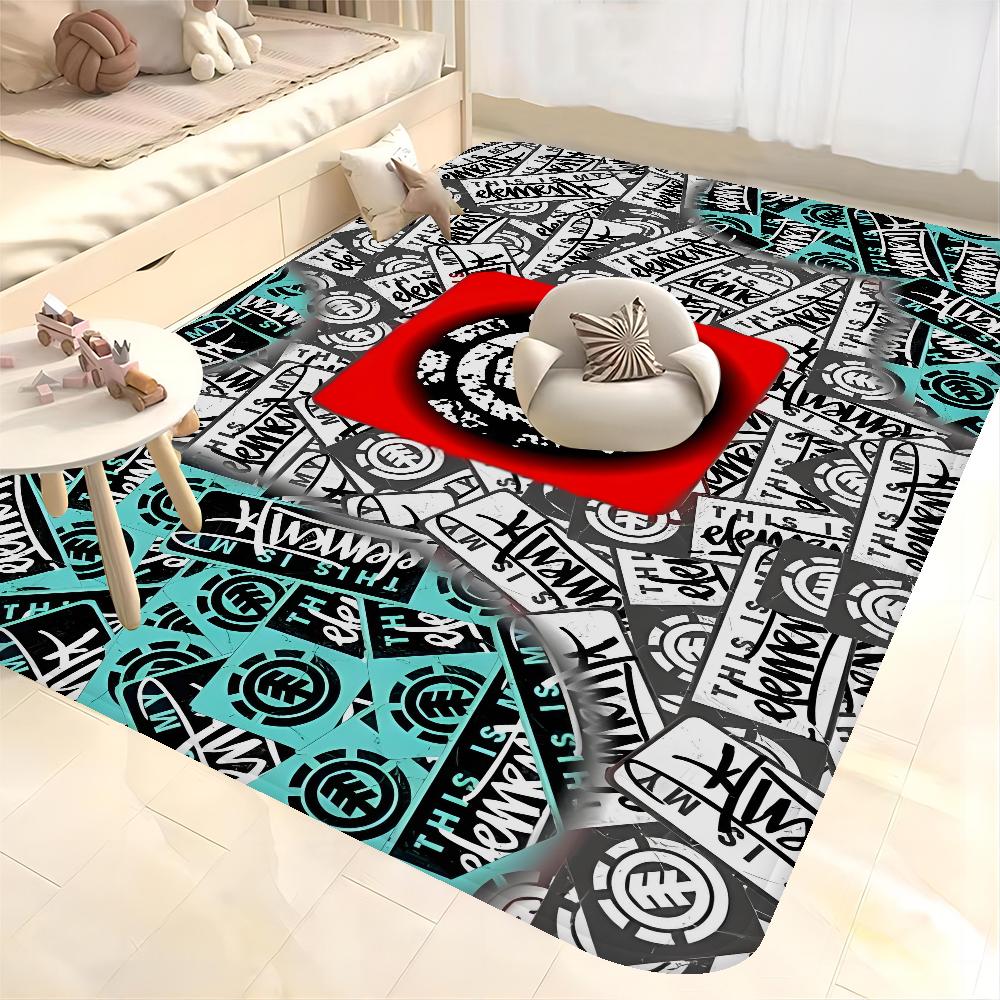 Element Skateboards Podlahový koberec Dětský pokoj Dekorace ložnice Balkon Protiskluzová rohožka Obývací pokoj Hotelová dekorace Podložka