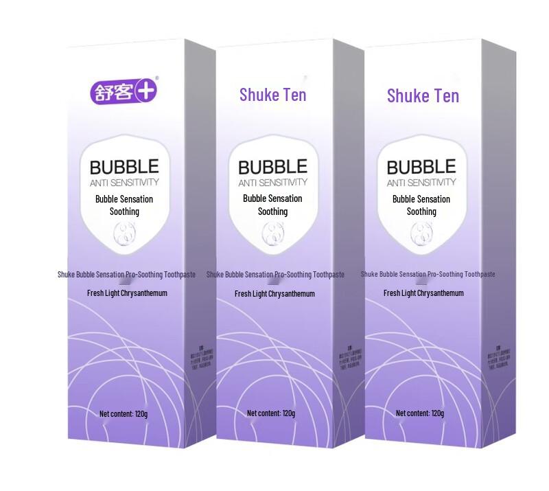 Shuke Anti-Sensitivity Toothpaste 3-Pack