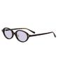Oval Sunglasses TREND SUNGLASSES Colored Lenses Stylish UV Protection Unisex [Zoff] (Brown (Demi Pattern) - ZN261G12_49A1) (Men's, Women's)