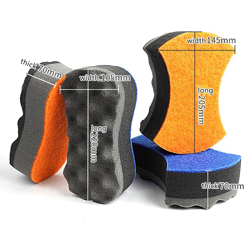 Car-Washing Wave Sponge Three Layers Car Wash Sponge Glass Washing Cleaner Foam Produce Automobile Clean Tool Sponge