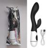 Rechargeable Silicone Dual Vibration G-Spot Vibrator for Women - Masturbation Massager