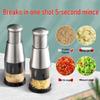 Popular Stainless Steel Kitchen Garlic Press and Chopper
