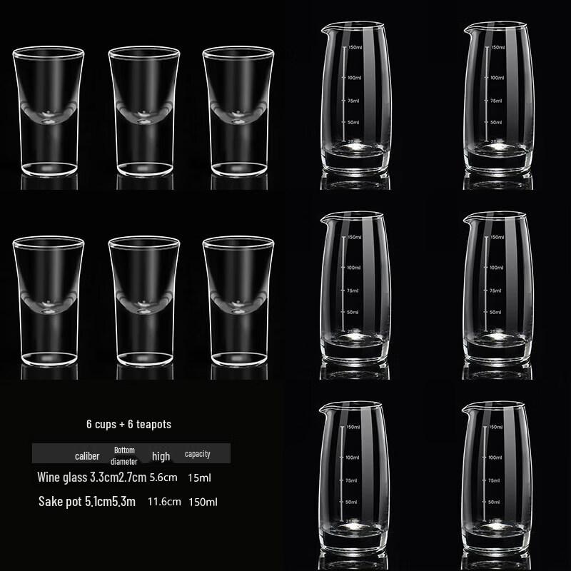 Versatile Glass Wine Decanter Set