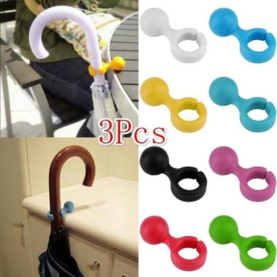 3PCS Random Color Umbrella Holder New Fashion Umbrella Stand Ring Holder Hook Umbrella Bracket Storage Rack