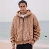 2024 Winter Double-sided Fleece Youth Hooded Sweatshirt - Men's Lambswool Pullover Jacket (Thickened)